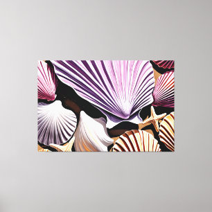 Impressão Em Tela 24_018, Sea Shell Art,