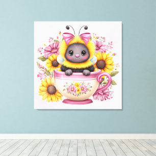 Impressão Em Tela #2 BeeSweet (Qualquer Sala)