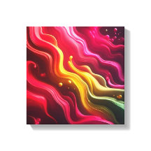 3D Renderizar Arte Acrílica de Fluido na Luz Escur