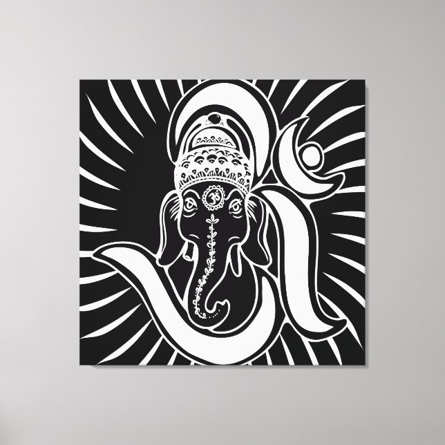 Impressão Em Tela 3FT x 3FT GANESH WALL GRAPHIC ART (Frente)