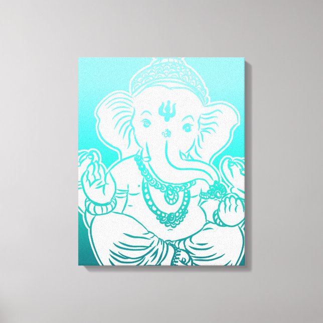 Impressão Em Tela 3FT x 3FT GANESH WALL GRAPHIC ART (Frente)