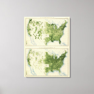 Impressão Em Tela 45 produtos agrícolas 1890 do valor