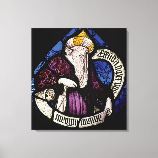 Impressão Em Tela 52:Roundel do profeta Ezekiel, 15 (Frente)