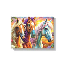 5D Kit de Pintura em Diamante Design de Cavalo, Ar