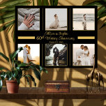 Impressão Em Tela 6 Foto minimalista do 60º aniversário de casamento<br><div class="desc">Capturar as memórias com esta elegante e elegante,  simples e minimalista design de 60ª Aniversário de Casamento. Basta adicionar suas fotos,  nomes de casais e a data,  e você criou um guardião para ser precioso por toda a vida.</div>