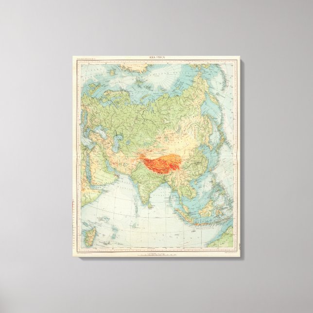 Impressão Em Tela 8485 Ásia físico (Frente)