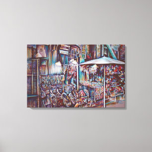 Impressão Em Tela 8th Street Rings