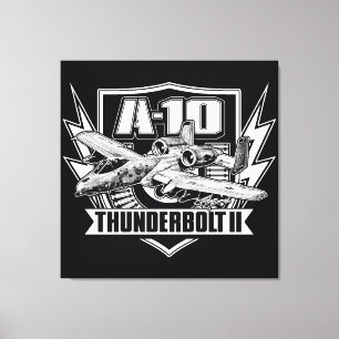 Impressão Em Tela A-10 Thunderbolt II - Impressão de tela estendida