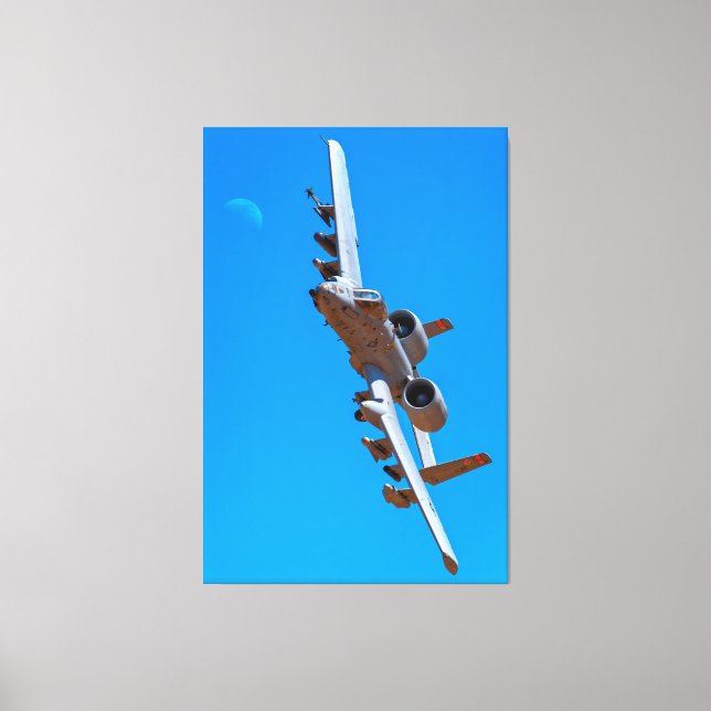 Impressão Em Tela A-10C THunderBOLT II 40x60 (Frente)
