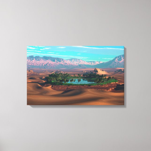 Impressão Em Tela A Água É A Vida (Frente)