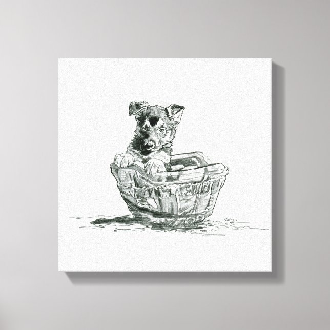 Impressão Em Tela "A Altruísta - Guerra Moderna", por Jaime Munt (Frente)