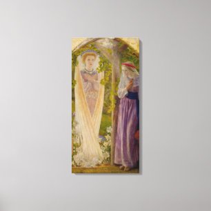 Impressão Em Tela A Anunciação Por Arthur Hughes