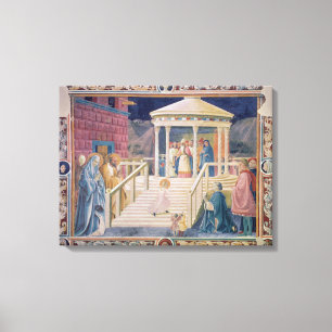 Impressão Em Tela A apresentação da Virgem Maria abençoada