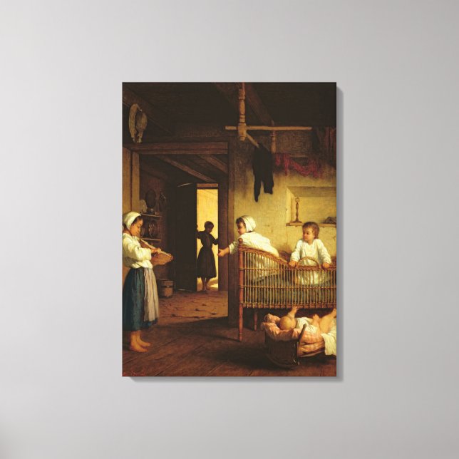 Impressão Em Tela A aproximar, 1867 (Frente)