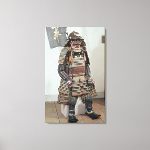Impressão Em Tela A armadura do guerreiro do samurai
