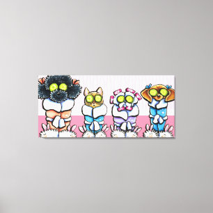 Impressão Em Tela A arte dos termas do Groomer do animal de