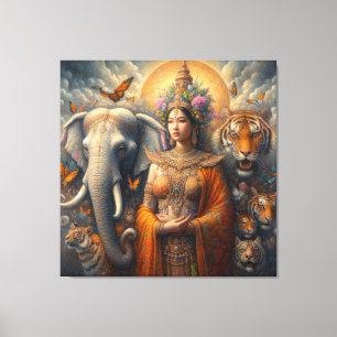 Impressão Em Tela A arte espiritual