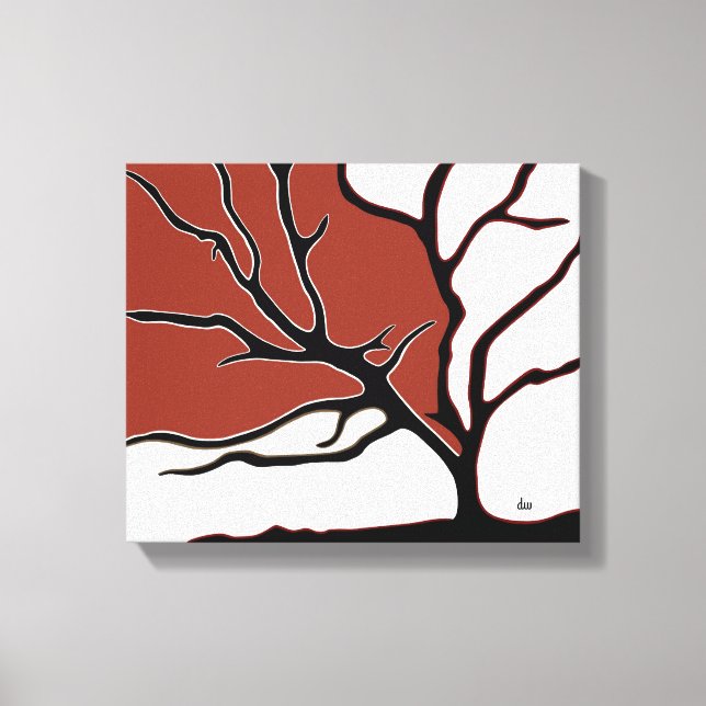 Impressão Em Tela A Árvore (Frente)