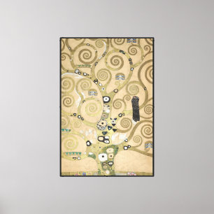 Impressão Em Tela A Árvore da Vida, Pintura a Óleo Gustav Klimt