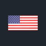 Impressão Em Tela A bandeira americana<br><div class="desc">A imagem da bandeira americana horizontalmente orientada de dimensões padrão. Uma pintura digital estilizada muito grande a partir de uma fotografia. Arte canvas para decorar seu lugar. Impressões e presentes patrióticos para qualquer um. Você pode transferir esse design para uma variedade de outros produtos de sua escolha, grandes ou pequenos,...</div>