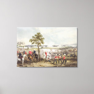 Impressão Em Tela A batalha de Goojerat o 21 de fevereiro de 1849,