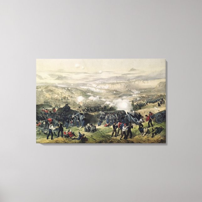 Impressão Em Tela A Batalha de Inkerman, 5 de novembro de 1854, 1855 (Frente)
