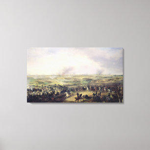 Impressão Em Tela A batalha de Leipzig, os 16-19 de outubro de 1813