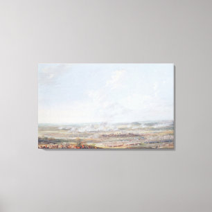 Impressão Em Tela A batalha de Rocoux, o 11 de outubro de 1746, 1784