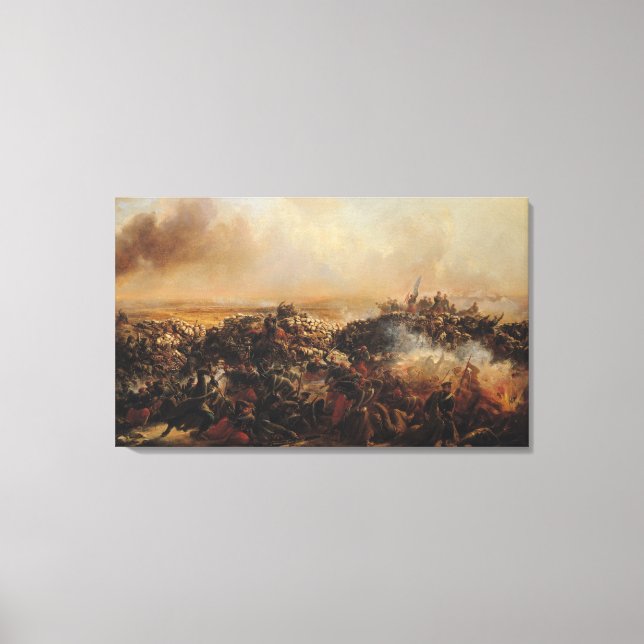 Impressão Em Tela A Batalha de Sebastopol (Frente)