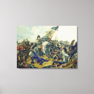 Impressão Em Tela A batalha de Waterloo em 1815, 1831