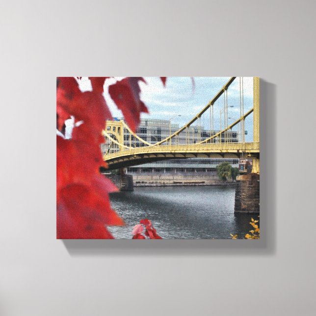 Impressão Em Tela A Beleza de Pittsburgh (Frente)