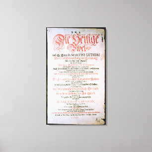 Impressão Em Tela A Bíblia Sagrada, Vol. I., 1681