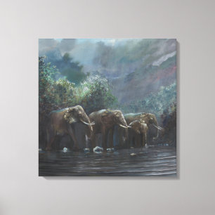 Impressão Em Tela A boa vinda molha 1990