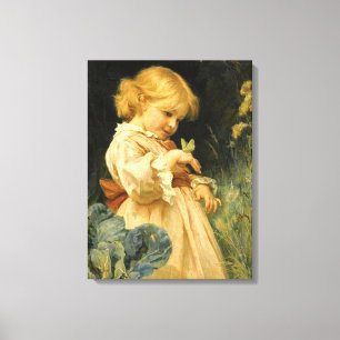 Impressão Em Tela A borboleta