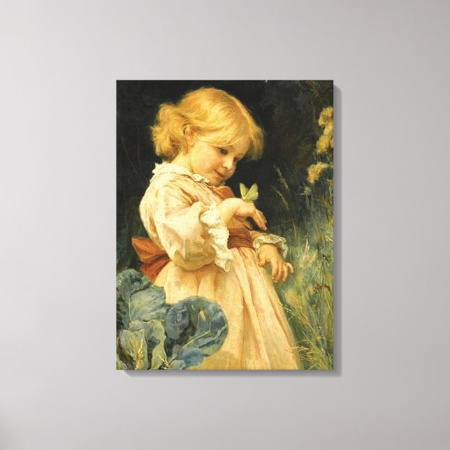 Impressão Em Tela A Borboleta (Frente)