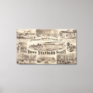 Impressão Em Tela A Brandon Manufacturing Company