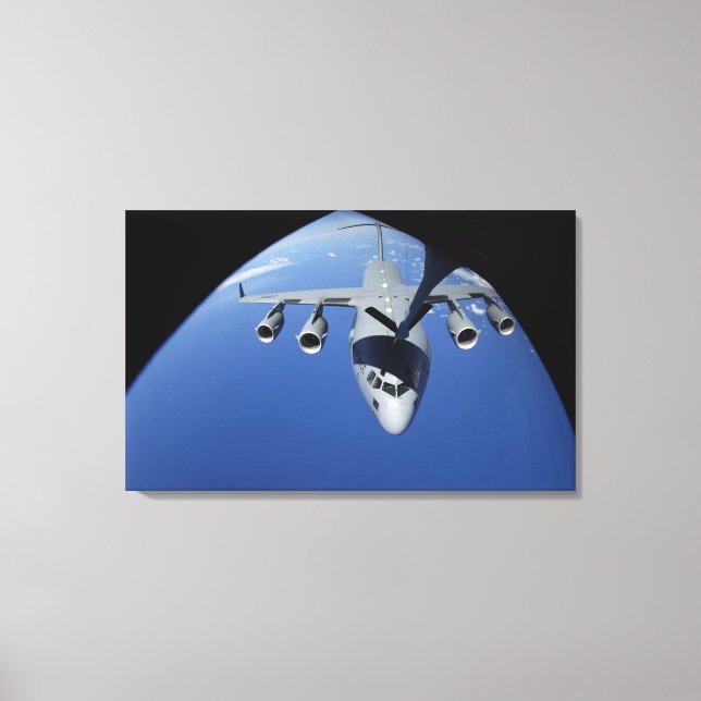 Impressão Em Tela A C-17 Globemaster III recebe combustível 2 (Frente)