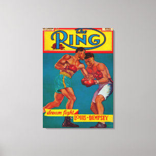 Impressão Em Tela A capa de revista do anel