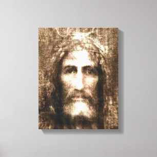IMPRESSÃO EM TELA A CARA SANTAMENTE DE JESUS