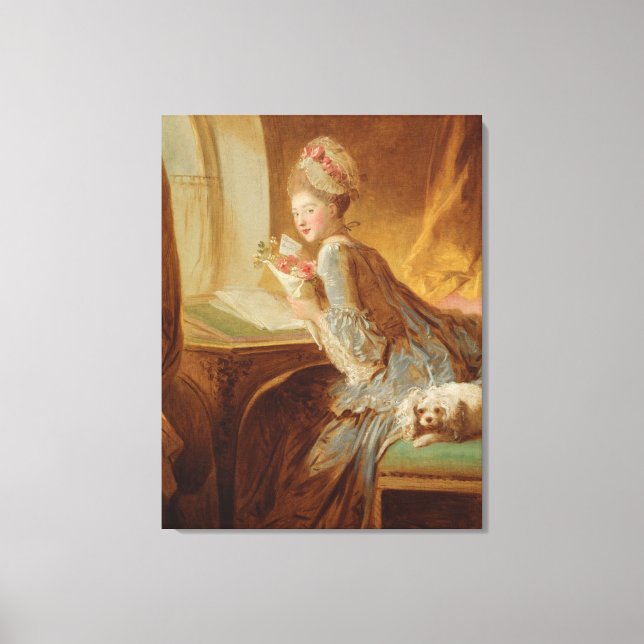 Impressão Em Tela A Carta do Amor (Frente)