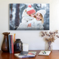 A casa de fotos é onde quer que eu esteja com você