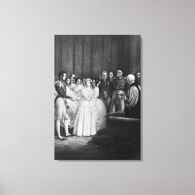 Impressão Em Tela A cerimônia de casamento (Frente)