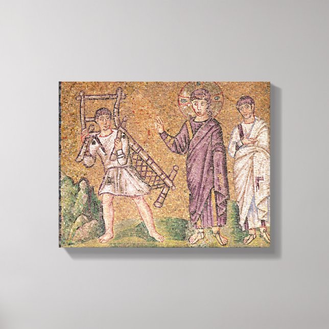 Impressão Em Tela A cicatrização do Paralítico do Capernaumx (Frente)