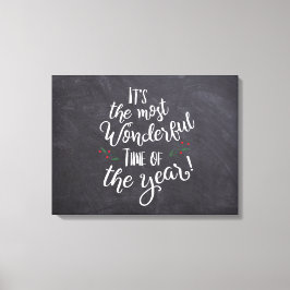 Impressão Em Tela A citação de Natal do Ano Mais Maravilhosa