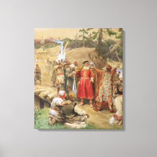 Impressão Em Tela A conquista das regiões novas em Rússia, 1904