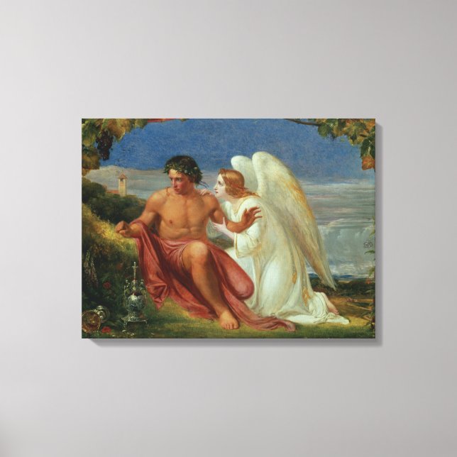 Impressão Em Tela A Consciência despertada (Frente)