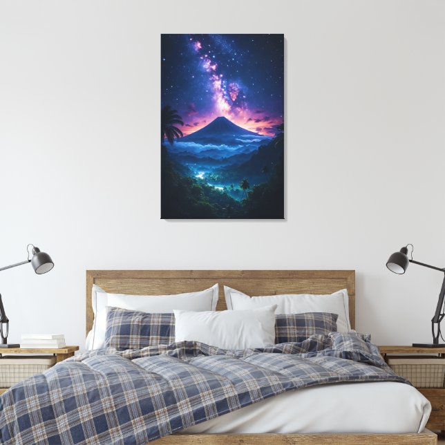 Impressão Em Tela A Coroa do Céu Javanês (Insitu(Quarto))