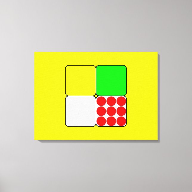 Impressão Em Tela A Corrida de Bicicleta Jerseys 3 Amarelo (Frente)