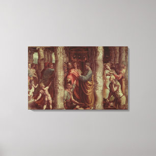 Impressão Em Tela A cura do homem coxo (desenhos animados para o