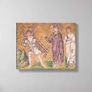 Impressão Em Tela A cura do paralítico de Capernaumx